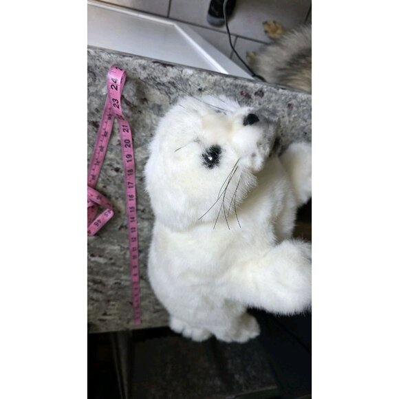 Folkmanis Harp Seal Hand Puppet 20 Inch Puppet NEW WITH TAG Toy Puppet Show - Picture 1 of 10
